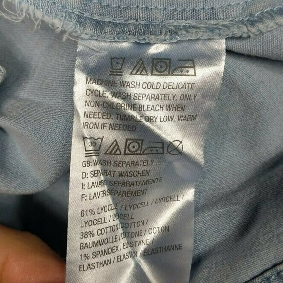 Denim & Co Open Front Jacket Medium - Picture 4 of 5